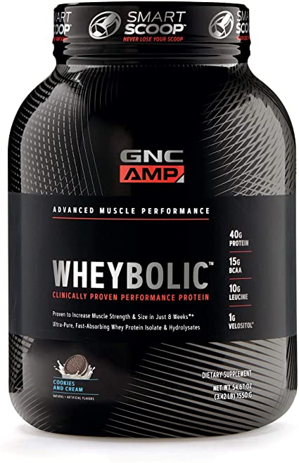 GNC AMP Wheybolic Whey Protein Powder